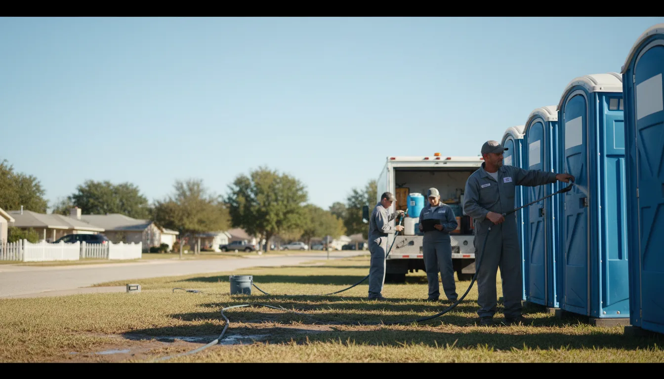 Long-Term Portable Toilet Rental in Christine, ND near me